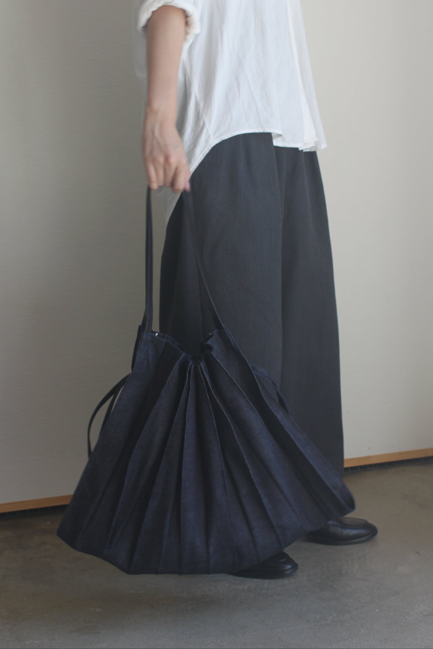 [pleats]トートバッグ L