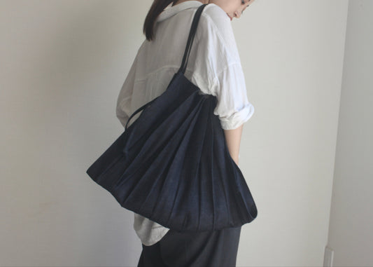 [pleats]トートバッグ L