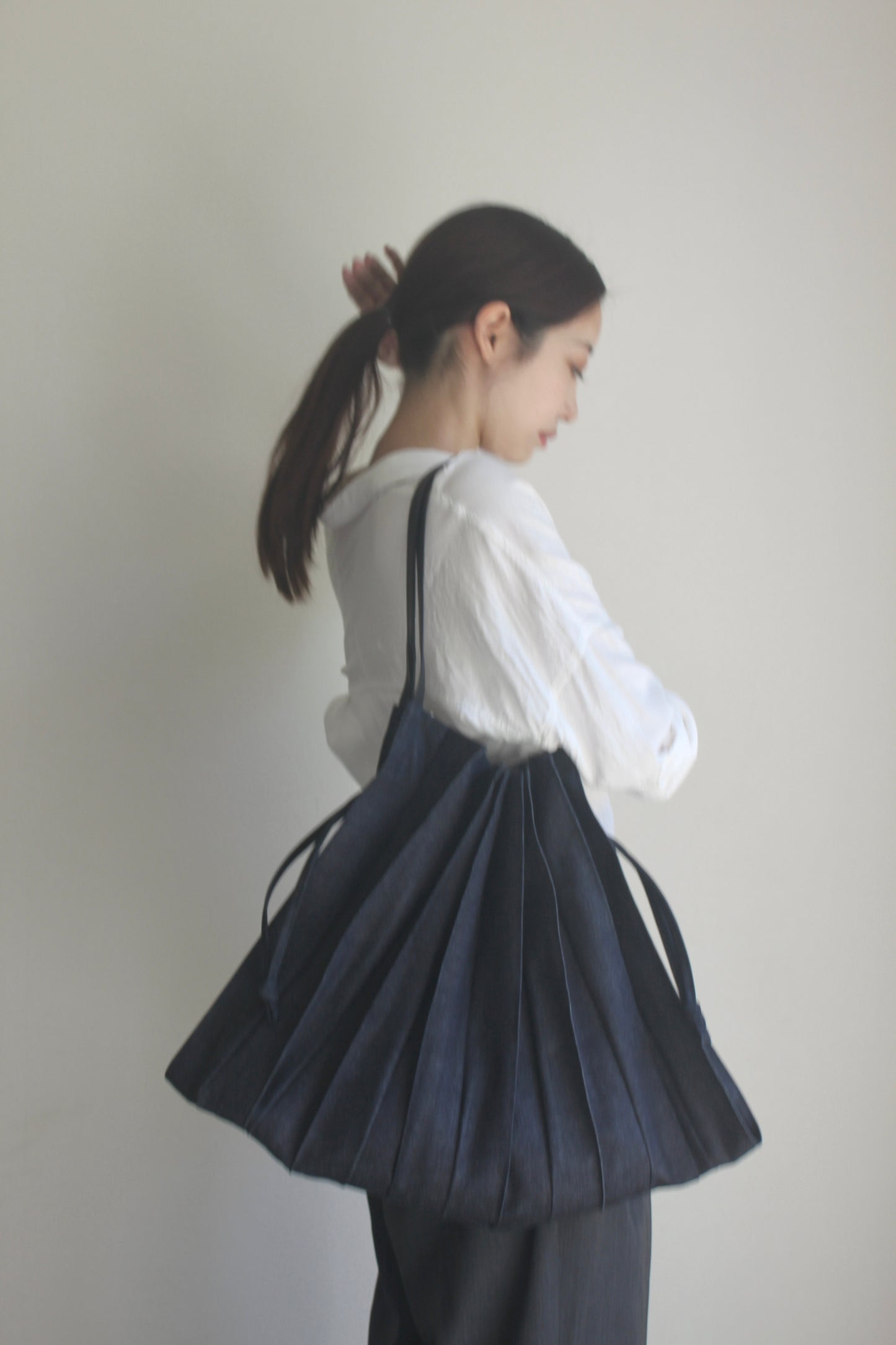 [pleats]トートバッグ L